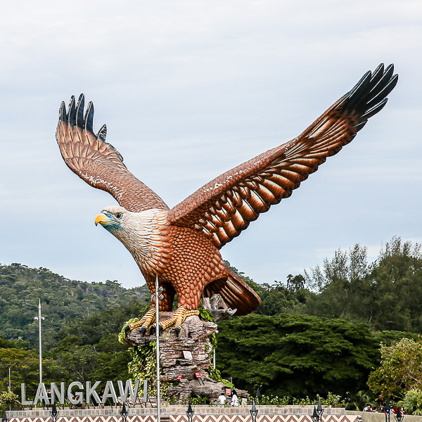 Langkawi, Dataran Lang, eagle square, Adler, Statue, Monument, monument, icon, eagle, Malaysia