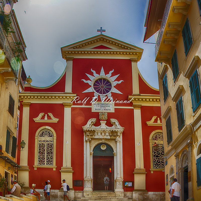 Griechenland, Korfu, Corfu, Korfu-Stadt, Corfu town, Maria Spiliotissa, Kirche, church