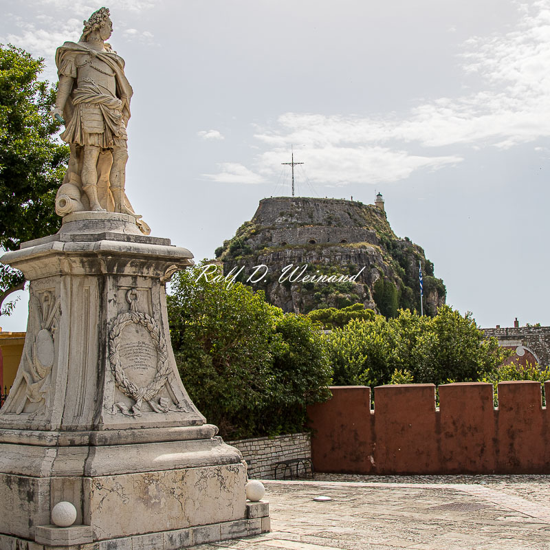 Griechenland, Korfu, Corfu, Alte Festung, old castle, Denkmal, monument