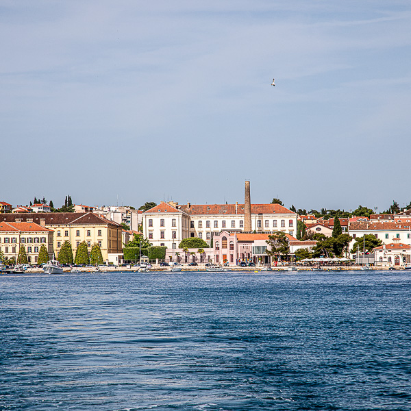 Kroatien, Croatia, Rovinj, Rovigno, Istrien, Istria, Meer, view, old town, Altstadt, sea view, Meerblick