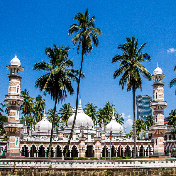 Malaysia, Kuala Lumpur, Masjid Jamek, Jamek Moschee