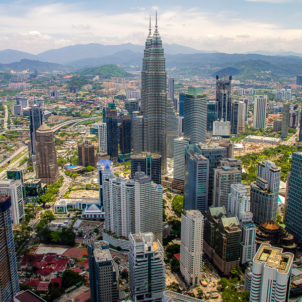 Malaysia, Kuala Lumpur, Fernsehturm, KL-Tower