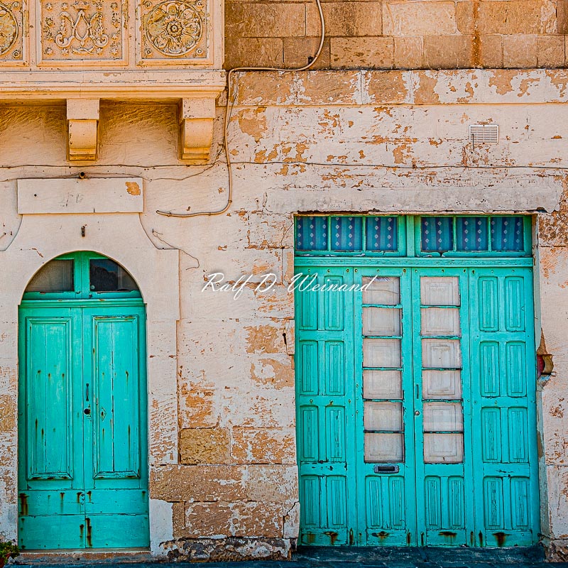 Malta, Gozo, Holztür, Holztor, Tür, Tor, door, gate