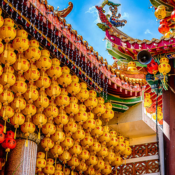 Malaysia, Penang, chinese new year, chinesisches Neujahr, Tempel, temple, Kek Lok Si, Pagoda, buddhistisch, buddhist