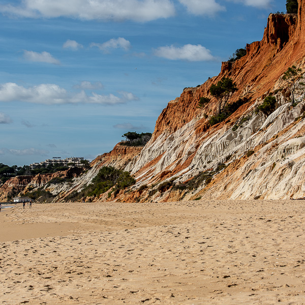 Portugal, Praia da Falesia, Algarve, Steilküste, cliff