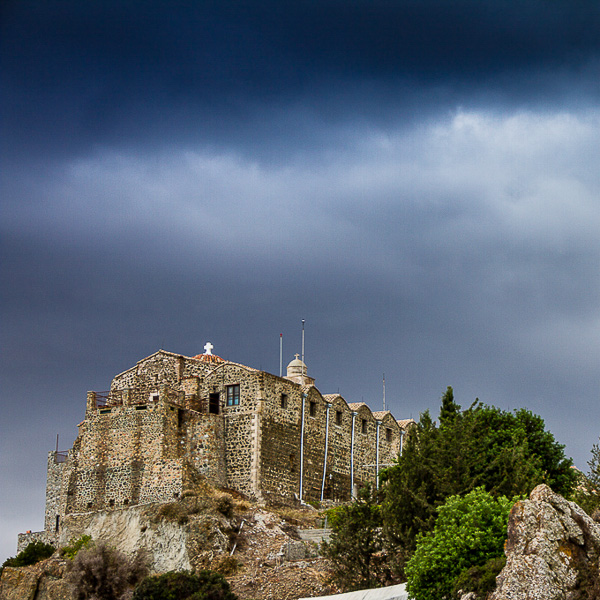 Zypern, Cyprus, Larnaka, Larnaca, Kloster Stavrovrouni, Agio Stavrovouni, Landschaft, Aussicht, view